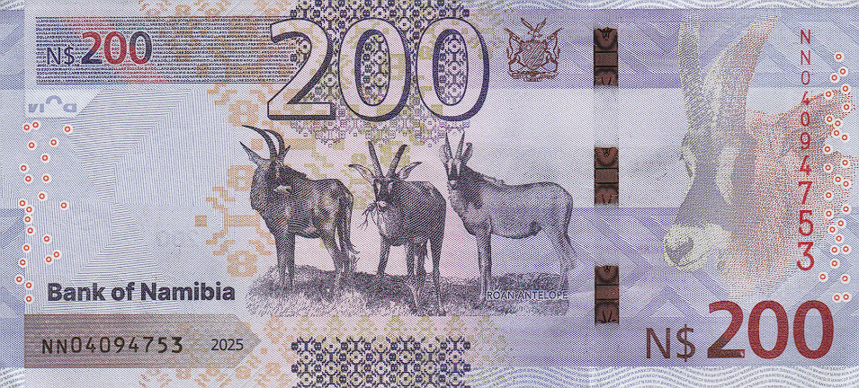 (522) ** PNew (PN24) Namibia - 200 Dollars (2025)